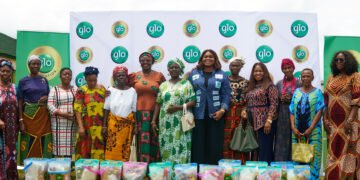 Glo Targets Thousands of Widows, Aged in Warri Food Drive