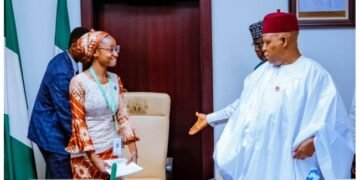 VP Kashim Shettima Steps Aside as Teenager, Joy Ogah Becomes ‘Vice President for a Day’