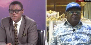 Keep Quiet, Who Are You?, Minister of Works, Dave Umahi And Arise TV Anchor, Rufai Oseni, Clash on Air