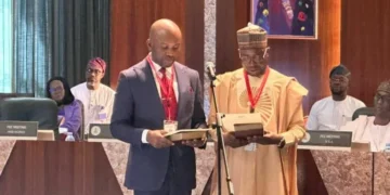 President Tinubu Swears in 2 New Ministers, Holds First FEC Meeting Since July
