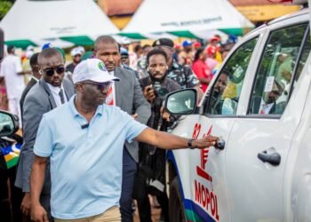 Gov Okpebholo Donates Patrol Vehicles to Boost Security in Edo Central