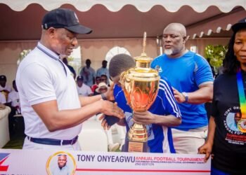 Late Tony Onyeagwu, Man of Remarkable Vision, Uncommon Dedication, Says Oborevwori