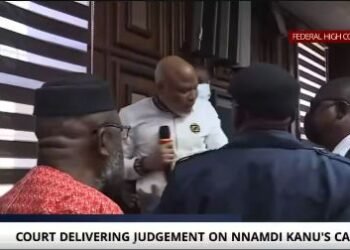 Judgement: You Don’t Know The Law, Nnamdi Kanu Angrily Tells Judge in Court (Video)