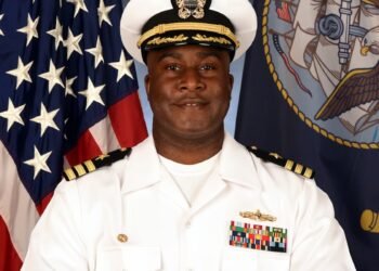 Nigerian Man, Kelechi Ndukwe Makes History, Becomes Commodore of U.S. Navy Destroyer Squadron