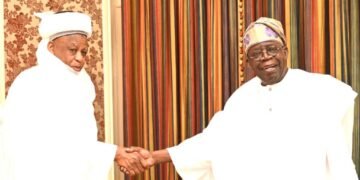 Tinubu Meets With Sultan Of Sokoto