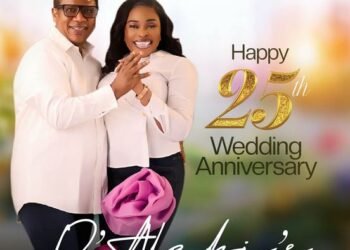 25 Years And We’re Still Doing This Thing Called Love!, Gospel Singer, Tope Alabi Marks 25th Wedding Anniversary