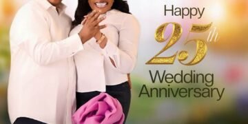 25 Years And We’re Still Doing This Thing Called Love!, Gospel Singer, Tope Alabi Marks 25th Wedding Anniversary