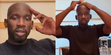 Nigerian Singer, Mr Eazi Causes Stir As He Debuts New Bald Look Months After Marrying Temi Otedola Ajibade (Video)