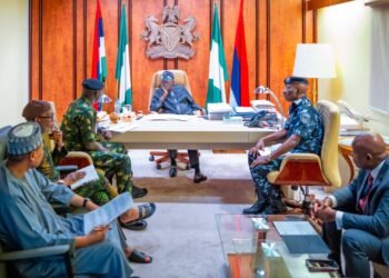 Insecurity: President Tinubu in Closed-Door Meeting with Service Chiefs