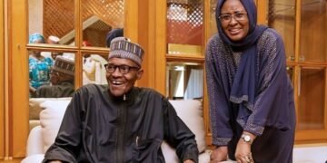 Former First Lady, Aisha Buhari Reveals Her Reaction About Late Buhari’s ‘Other Room’ Joke