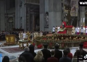 ‘Prayer Of The Faithful’ Said In Igbo Language At Pope Leo’s First Christmas Vigil Mass At The Vatican (Video)