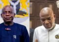 What Abia Gov, Alex Otti Discussed with Nnamdi Kanu at Sokoto Prison