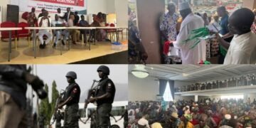 JUST IN: Heavy Security as PDP Begins Osun Guber Primary