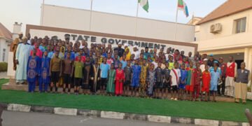 NSA Hands Over 100 Rescued St Mary’s Catholic School Pupils to Niger Govt