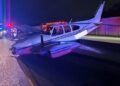Commotion as Plane Crashes into Traffic During Emergency Landing
