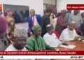 Ambassadorial Screening: Moment Oshiomhole, Ndume Clashed Over Reno Omokri (Video)