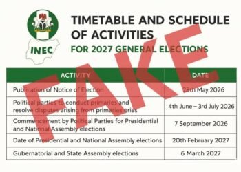 No Timetable Released Yet for 2027 General Election, Says INEC