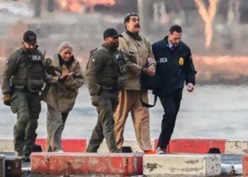 Captured Venezuelan President, Nicolas Maduro Being Led to New York Court in Handcuffs