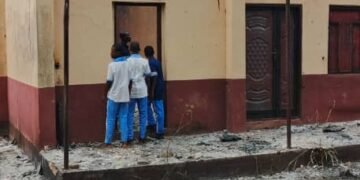Fire Guts Igbanke Grammar School in Edo State