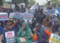 Protesters Storm National Assembly Over E-Transmission of Election Results