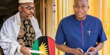 Adopt Dialogue with Govt,Sunday Igboho Tells Nnamdi Kanu 