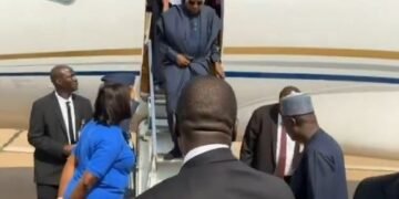 VP Kashim Shettima Arrives Kwara over Tragic Terrorist Attack That Claimed 100 People (Video)