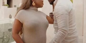 Nigerian Celebrity Designer, Veekee James, Husband Announce Pregnancy, Flaunt Baby Bump