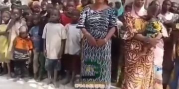 Terrorists Parade 176 Abductees from Kwara Community in New Video