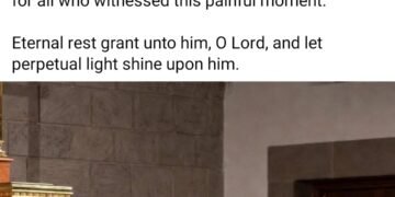 Catholic Priest Collapses, D!es in Front of Congregation while Walking to Tabernacle to Return Holy Communion