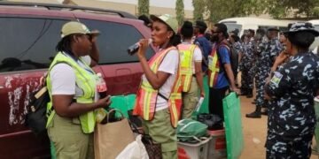 FCT Election: INEC Fails to Meet 8:30am Kick-Off, Sensitive Materials Yet to Leave RAC (Photos)