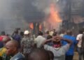 Panic in Anambra as Fire Guts Nnewi Electrical Market