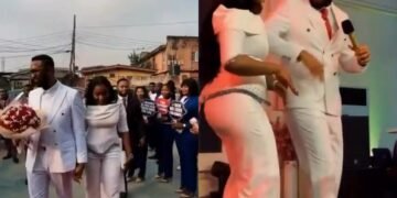 How Church Welcomed Back Pastor Chris Okafor After He Temporarily Stepped Down Amid Scandal Involving Doris Ogala (Video)
