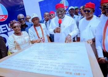 Oborevwori inaugurates Multiple Road Projects in Oko, Asaba