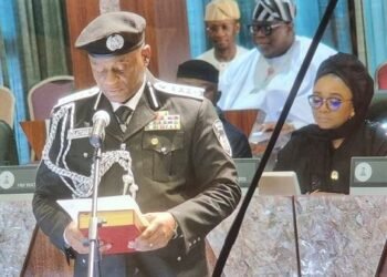JUST IN: Tinubu Swears in Tunji Disu as 23rd IGP