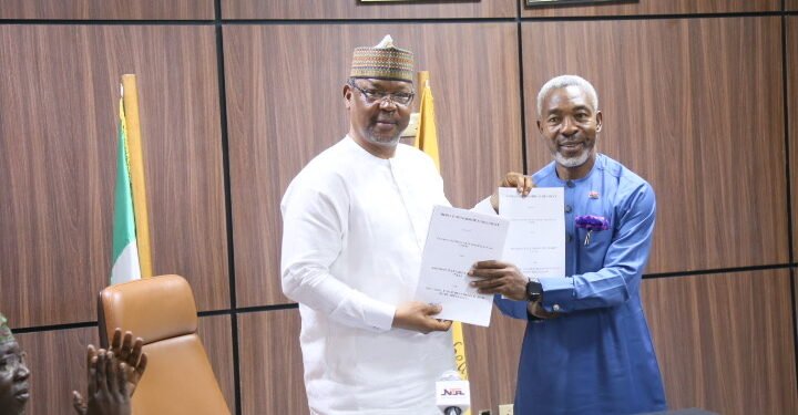 *The NIPR and NTA leaders at the occasion