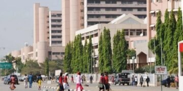 JUST IN: Fire Razes Part of Federal Secretariat