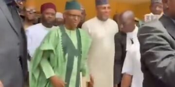 Alleged Money Laundering: How Nasir El-Rufai Was Escorted Out of Courtroom After Arraignment (Video)