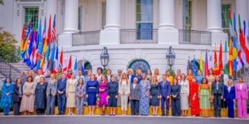 Remi Tinubu Joins Melania Trump, Mrs Macron, other First Ladies At White House Summit