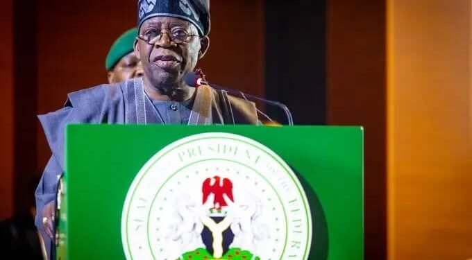 *President Bola Ahmed Tinubu