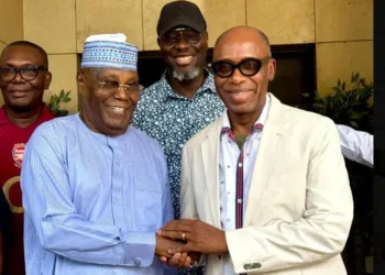 Atiku Meets Amaechi after ADC Presidential Primary