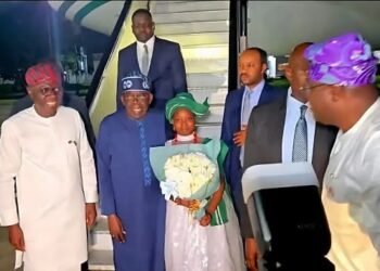 Tinubu Returns to Lagos After France, Kenya, Rwanda Trip