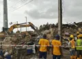 Lagos Building Collapse: 9 Bodies Recovered, 27 Rescued