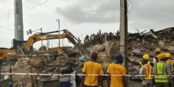 Lagos Building Collapse: 9 Bodies Recovered, 27 Rescued