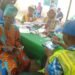 Pa Joseph Adu, participating in voting at his Iyin-Ekiti country home on Saturday