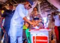 *Gov Biodun Oyebanji casts his vote, during the 2026 Ekiti governorship election held on Saturday, 20th June