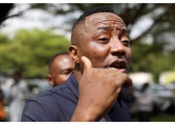 Sowore Collapses after Police Tear-gassed Abuja Protesters