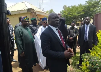 Shettima Visits NIPSS for On-the-spot Assessment after Gunmen Attack