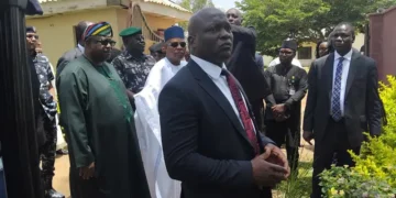 Shettima Visits NIPSS for On-the-spot Assessment after Gunmen Attack