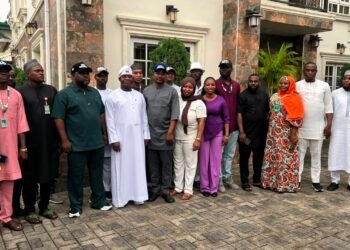 Yahaya Bello Receives Newly Elected NANS Leadership, Calls for Student Unity
