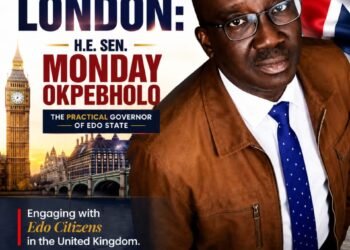 OPINION | Why Gov Okpebholo is Taking the SHINE Agenda Beyond Borders, By Patrick Ebojele 